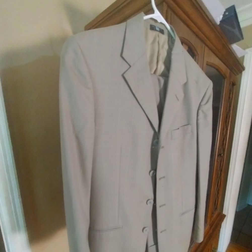 Men's Tan 2 Piece Suit